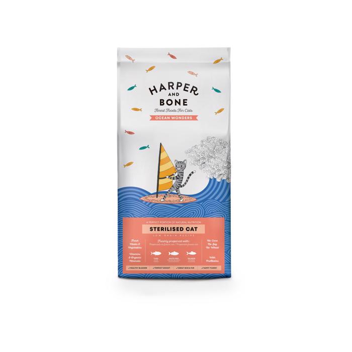 HARPER & BONE XIRA TROFI GTAS STERILISED OCEAN WONDERS 2kg